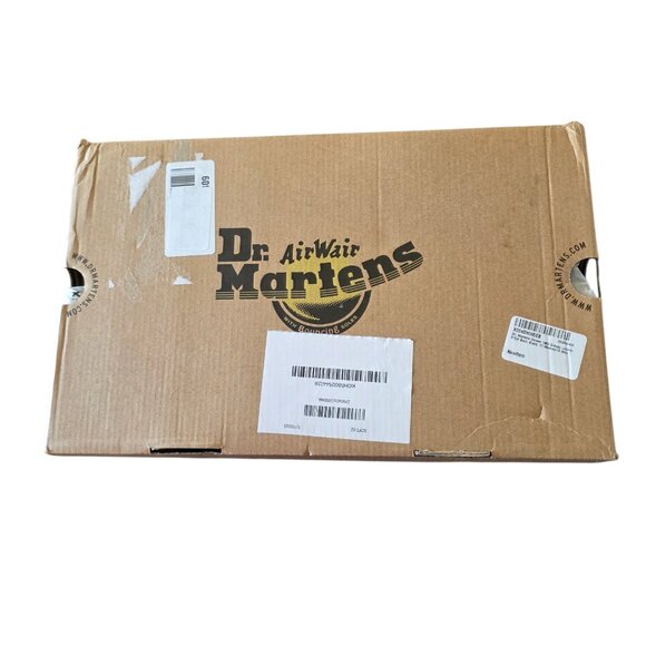 Dr. Martens 1460 Greasy Black Leather Boots Mens 13 NWT - Matte Combat Core - Picture 10 of 16